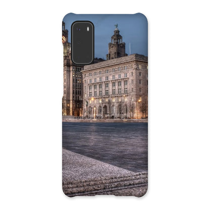 The Liver Buildings: A Liverpool Icon at Twilight Snap Phone Case