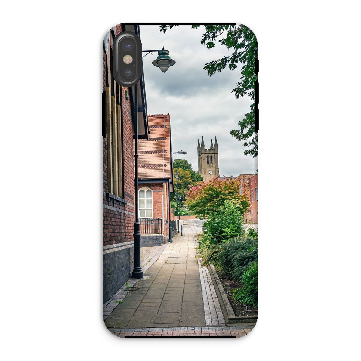 St James' Church from Webberley Lane, Longton Tough Phone Case