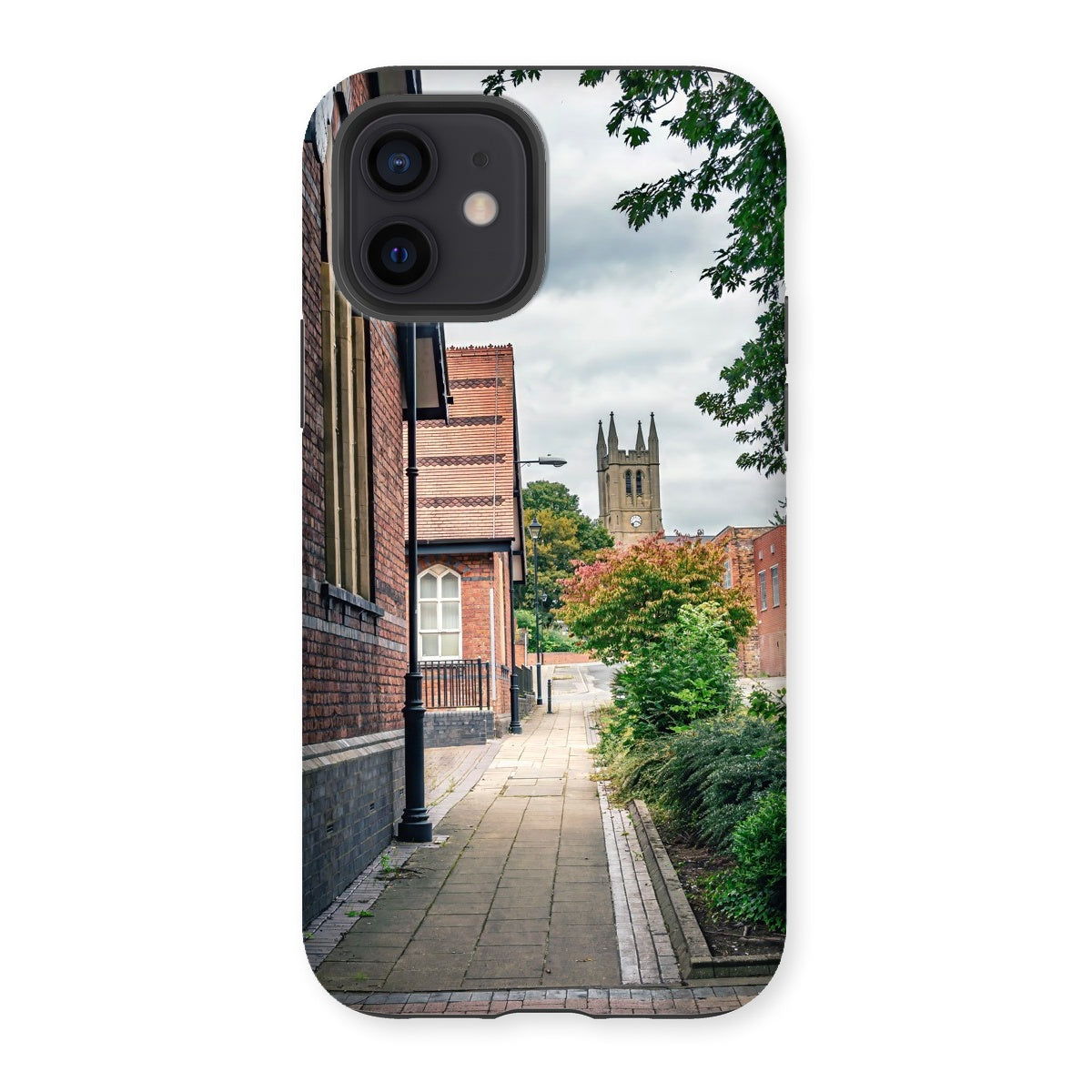 St James' Church from Webberley Lane, Longton Tough Phone Case