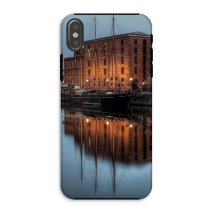 Dusk at Merseyside Maritime Museum Tough Phone Case