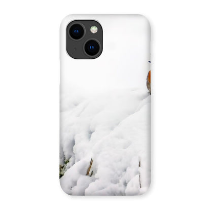 Robin in Winter Snap Phone Case