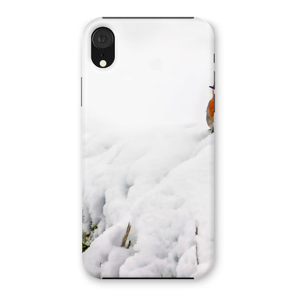 Robin in Winter Snap Phone Case