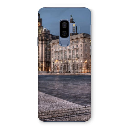 The Liver Buildings: A Liverpool Icon at Twilight Snap Phone Case