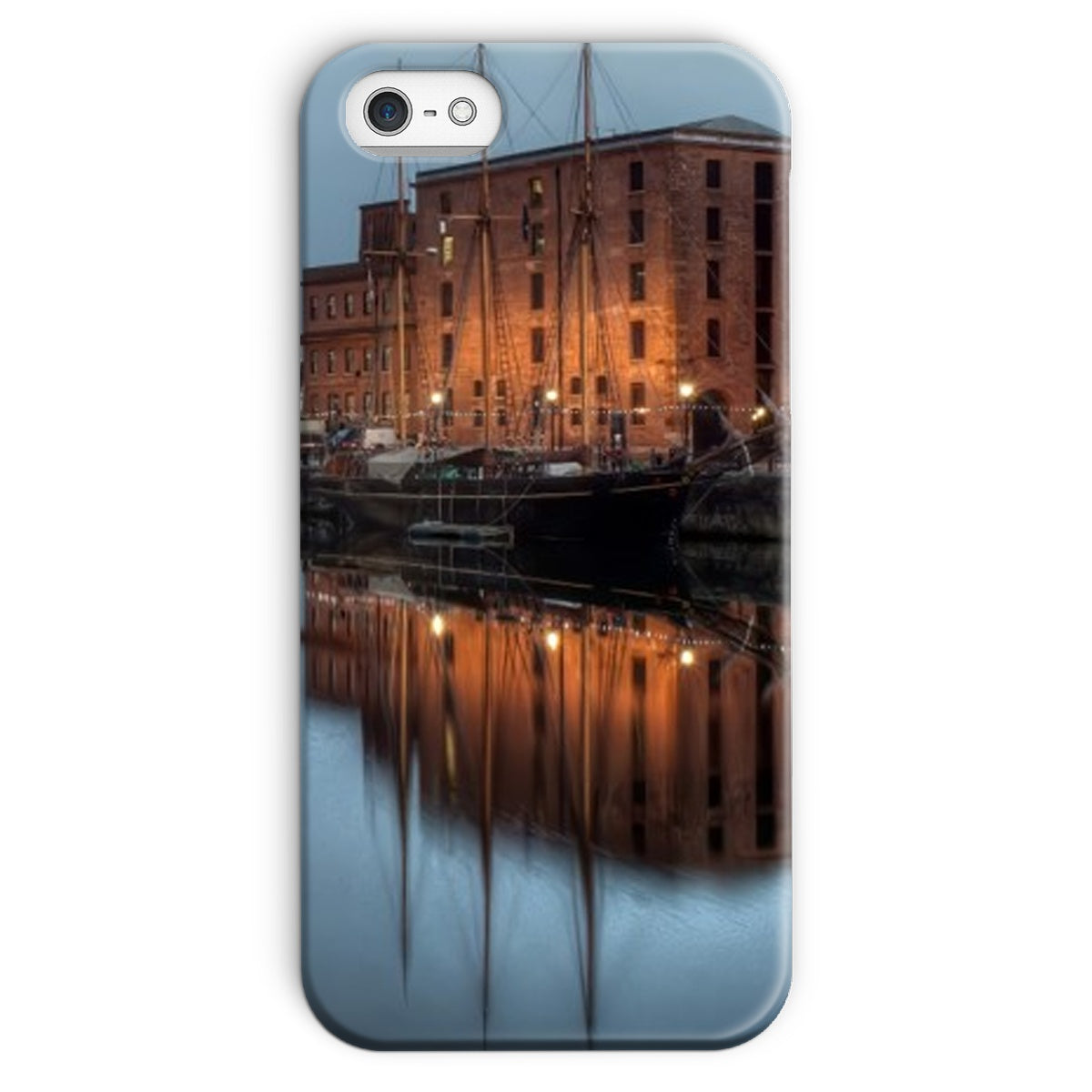 Dusk at Merseyside Maritime Museum Snap Phone Case