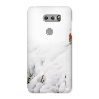 Robin in Winter Snap Phone Case