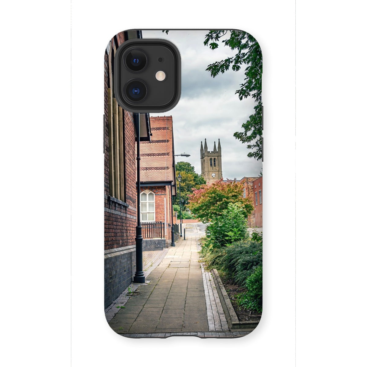 St James' Church from Webberley Lane, Longton Tough Phone Case