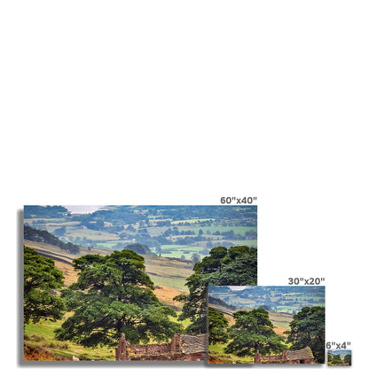 Overlooking Tittesworth Reservoir Hahnemühle Photo Rag Print