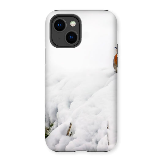 Robin in Winter Tough Phone Case