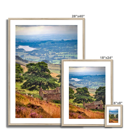 Overlooking Tittesworth Reservoir Framed & Mounted Print