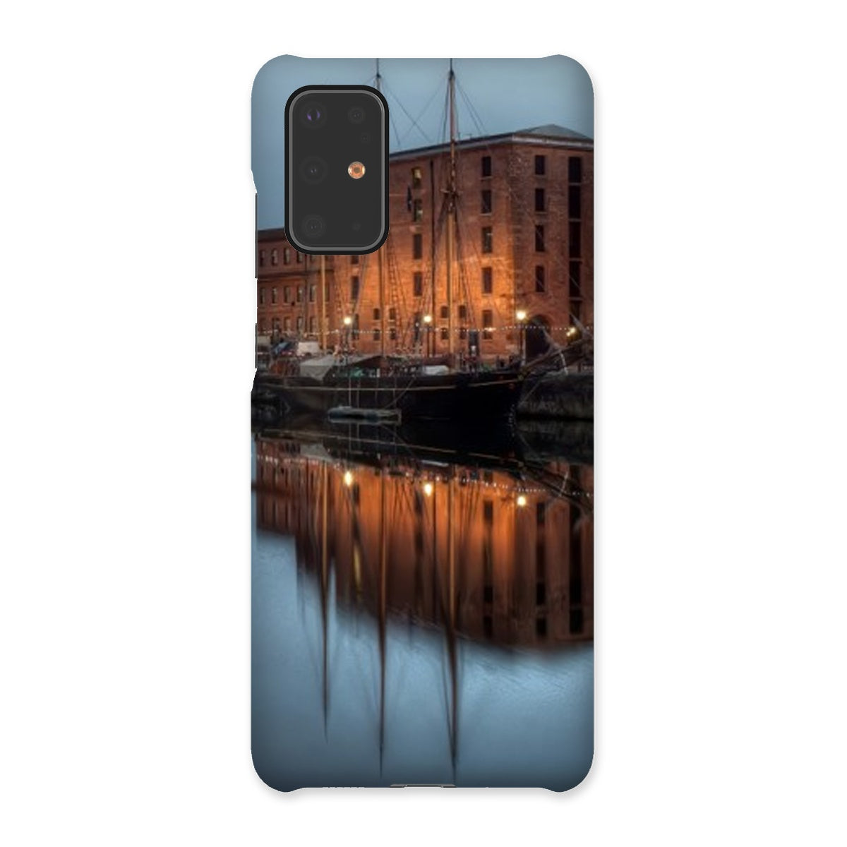 Dusk at Merseyside Maritime Museum Snap Phone Case