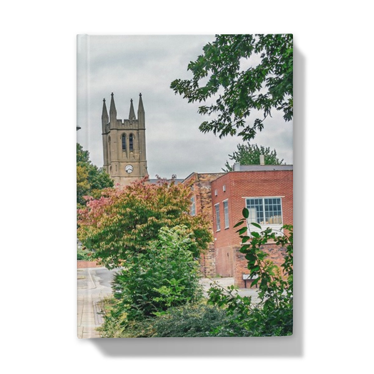 St James' Church from Webberley Lane, Longton Hardback Journal