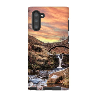 Three Shires Head Waterfall & Packhorse Bridge Tough Phone Case