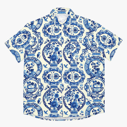 Inspired by Spode Button Up Shirt