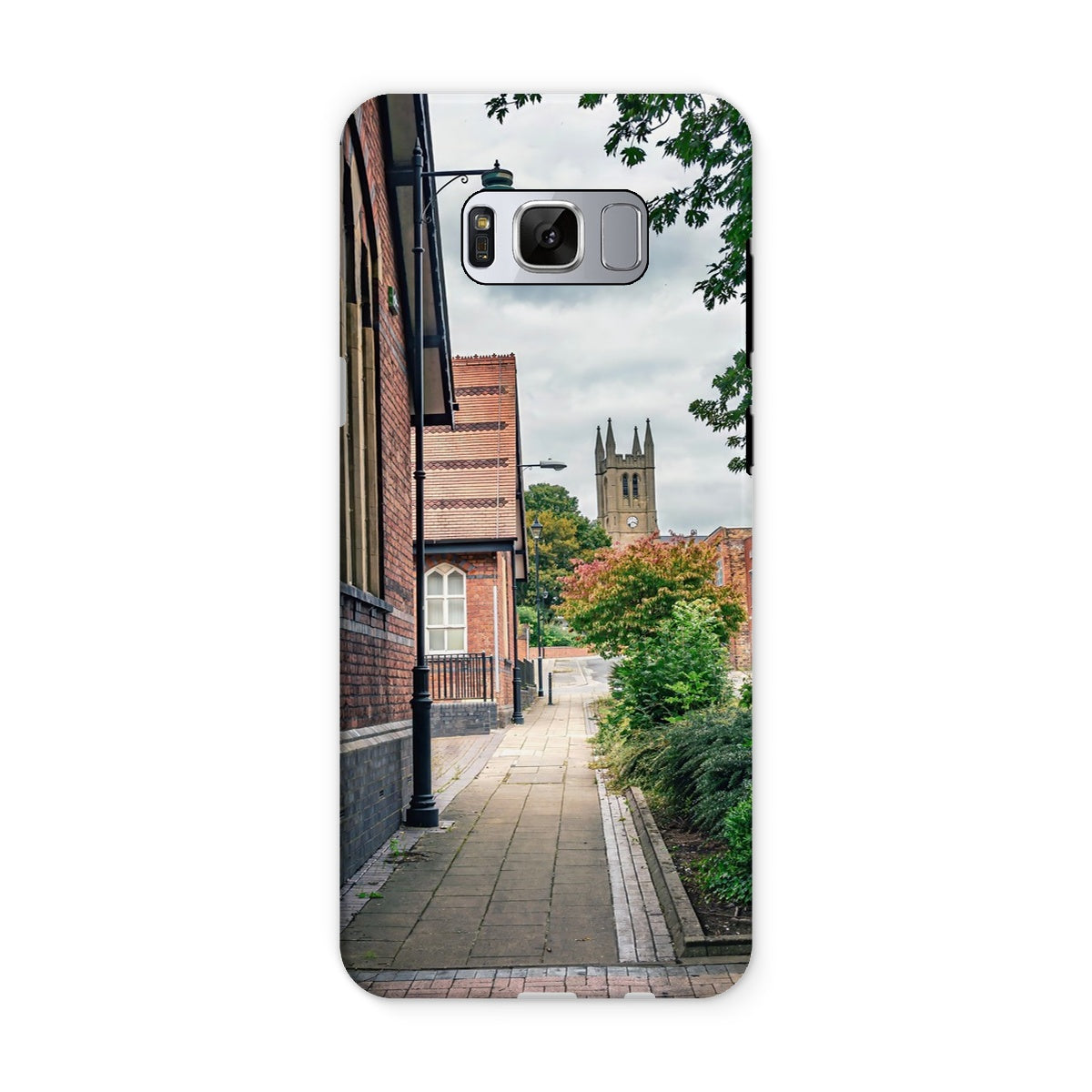 St James' Church from Webberley Lane, Longton Tough Phone Case