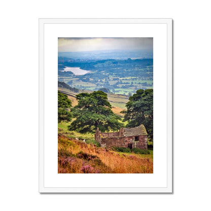 Overlooking Tittesworth Reservoir Framed & Mounted Print