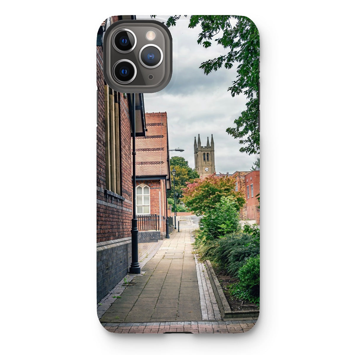 St James' Church from Webberley Lane, Longton Tough Phone Case