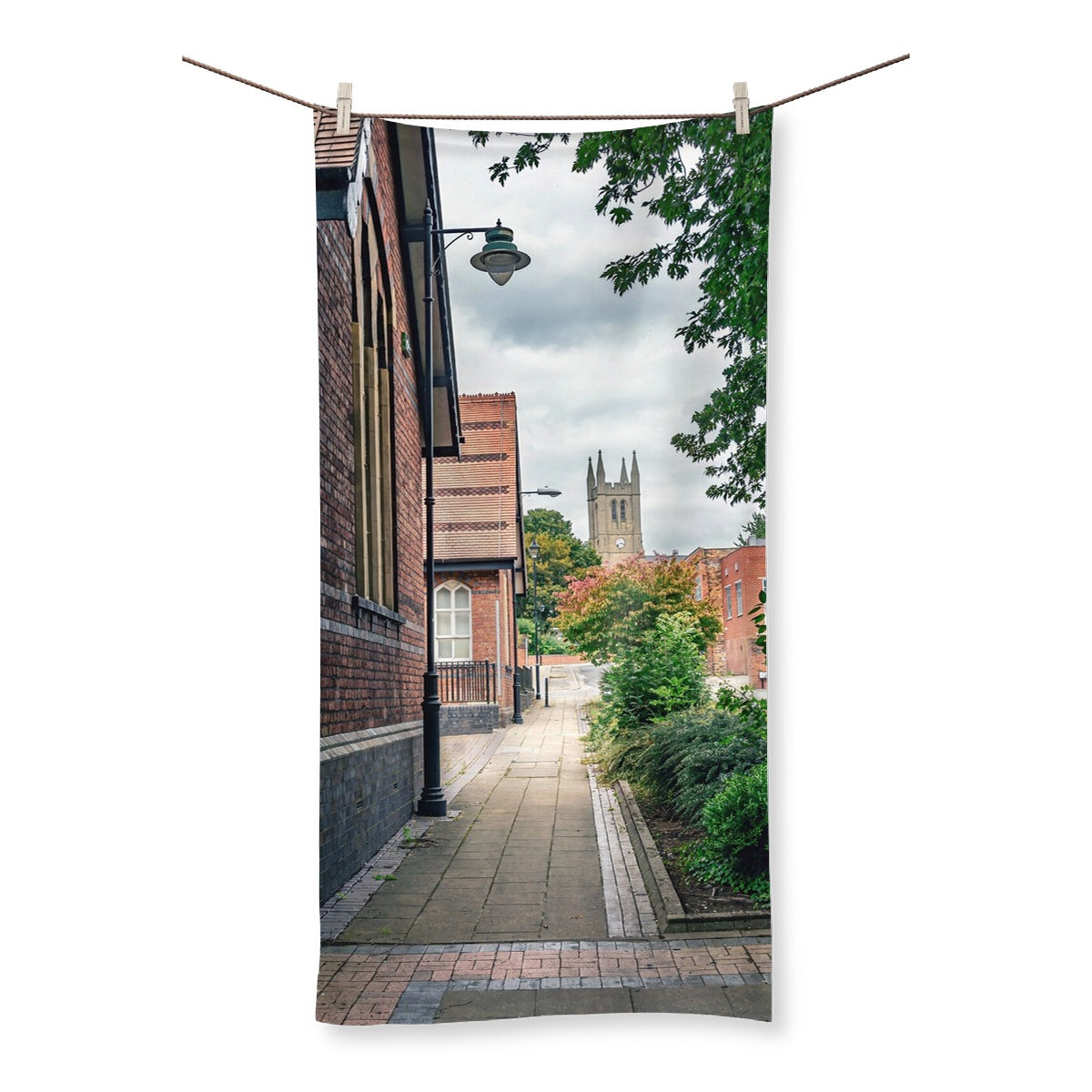 St James' Church from Webberley Lane, Longton Towel