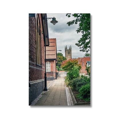 St James' Church from Webberley Lane, Longton Eco Canvas