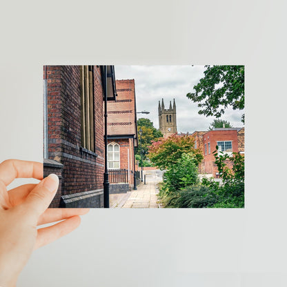 St James' Church from Webberley Lane, Longton Classic Postcard