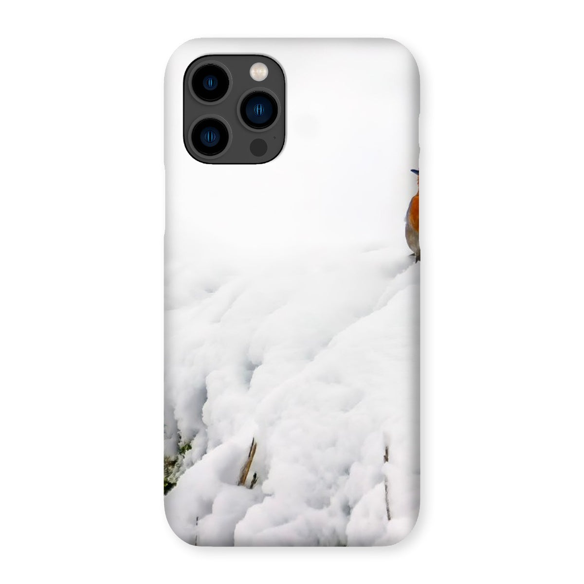 Robin in Winter Snap Phone Case