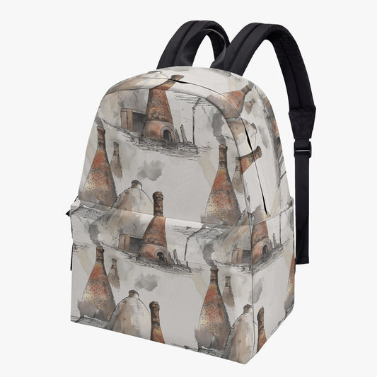 Inspired by Bottle Ovens Canvas Backpack
