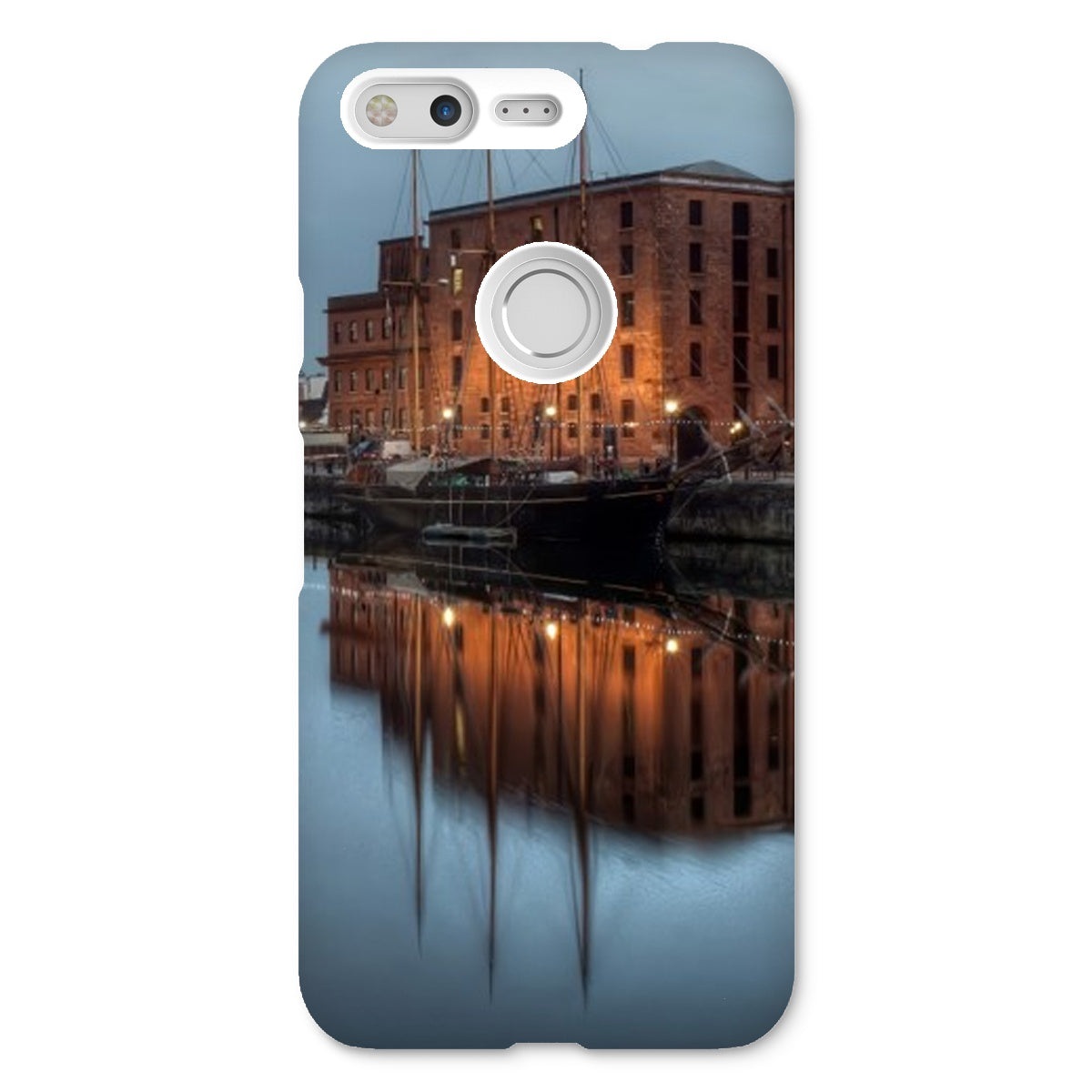 Dusk at Merseyside Maritime Museum Snap Phone Case