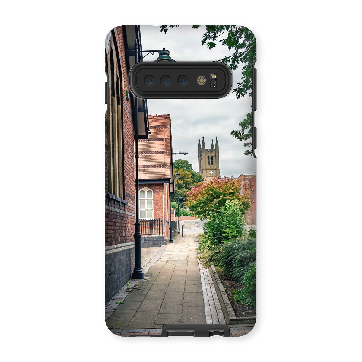 St James' Church from Webberley Lane, Longton Tough Phone Case