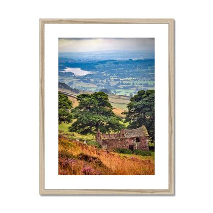 Overlooking Tittesworth Reservoir Framed & Mounted Print