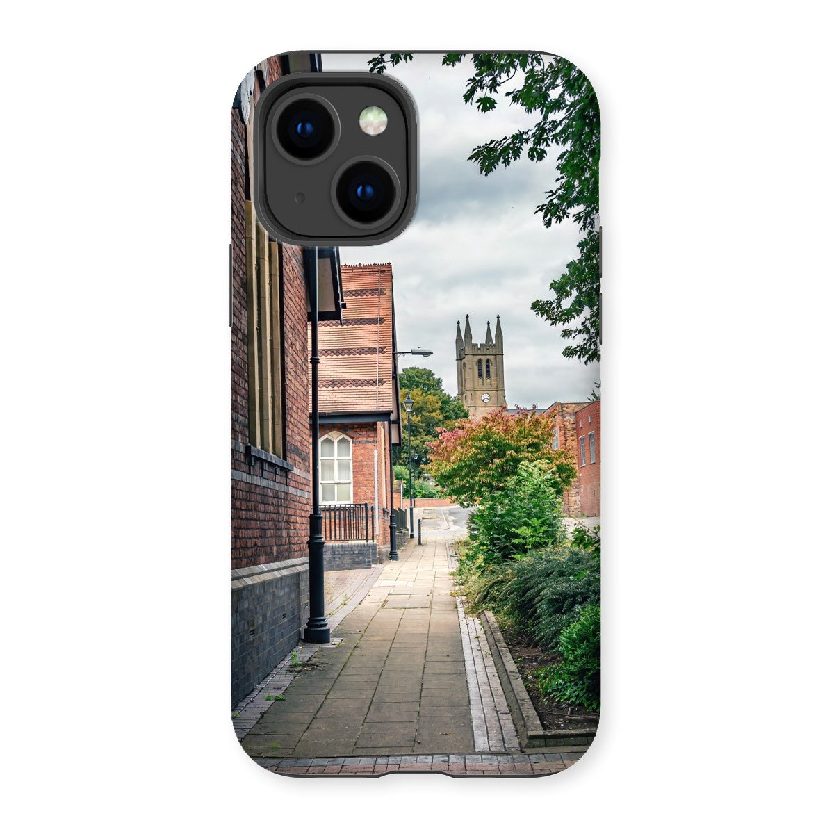 St James' Church from Webberley Lane, Longton Tough Phone Case