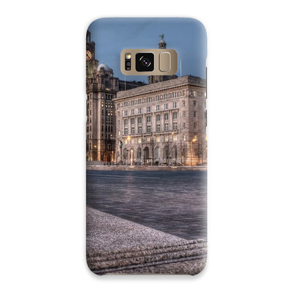 The Liver Buildings: A Liverpool Icon at Twilight Snap Phone Case