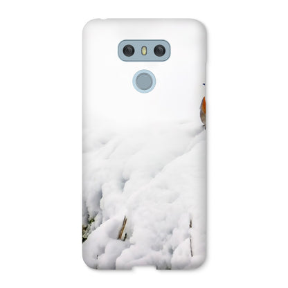 Robin in Winter Snap Phone Case