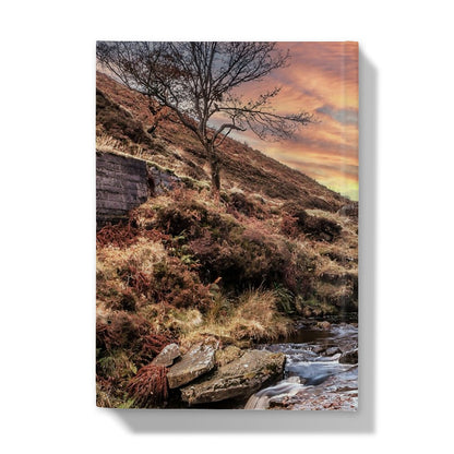 Three Shires Head Waterfall & Packhorse Bridge Hardback Journal