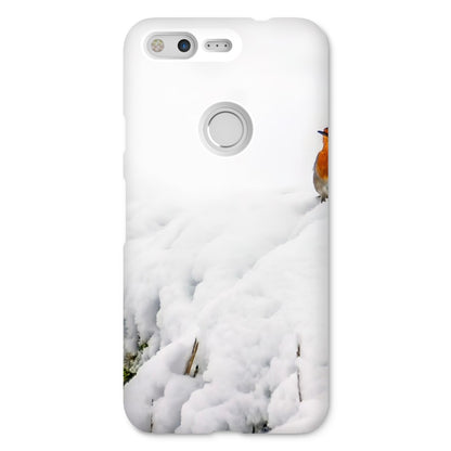 Robin in Winter Snap Phone Case