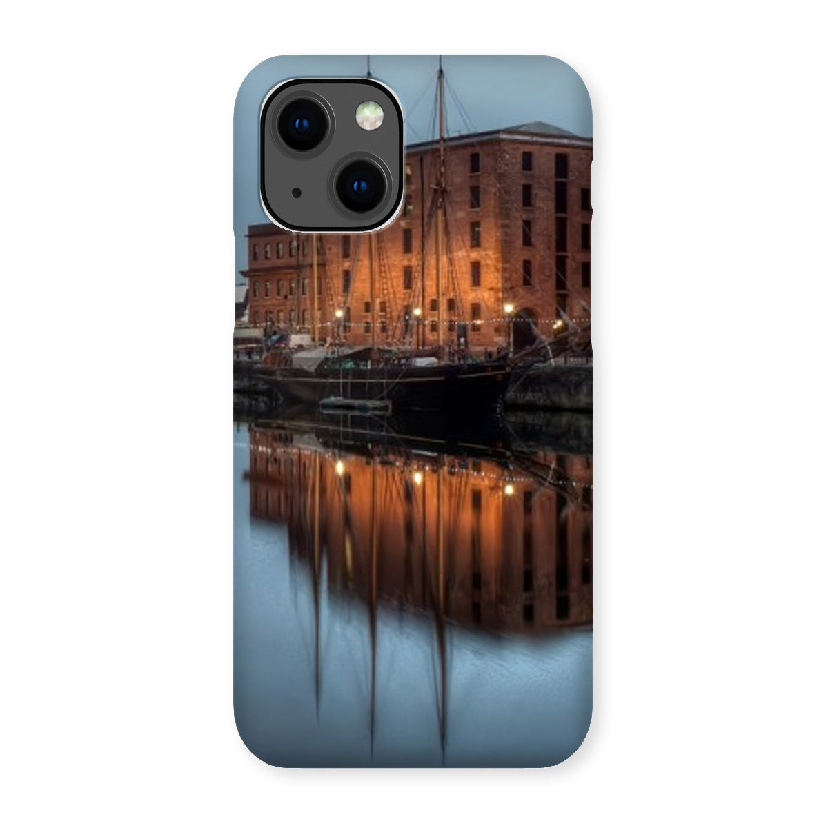 Dusk at Merseyside Maritime Museum Snap Phone Case