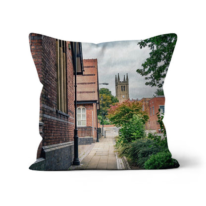 St James' Church from Webberley Lane, Longton Cushion