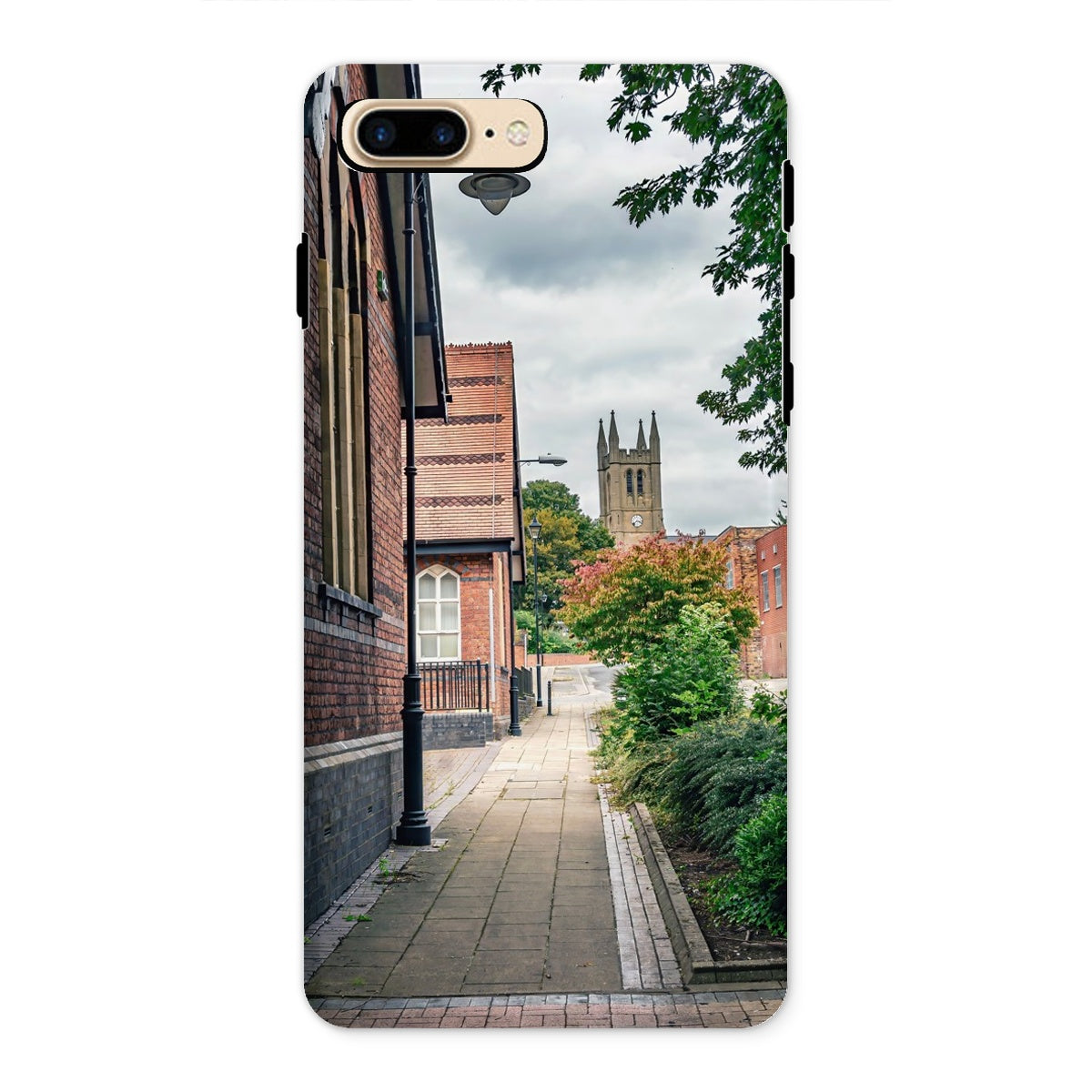 St James' Church from Webberley Lane, Longton Tough Phone Case