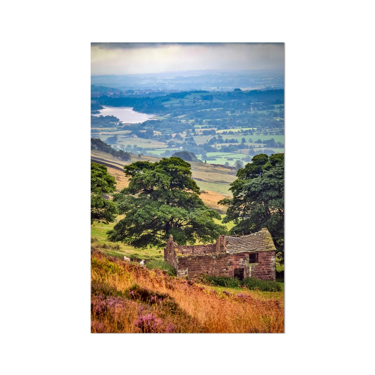 Overlooking Tittesworth Reservoir Hahnemühle Photo Rag Print