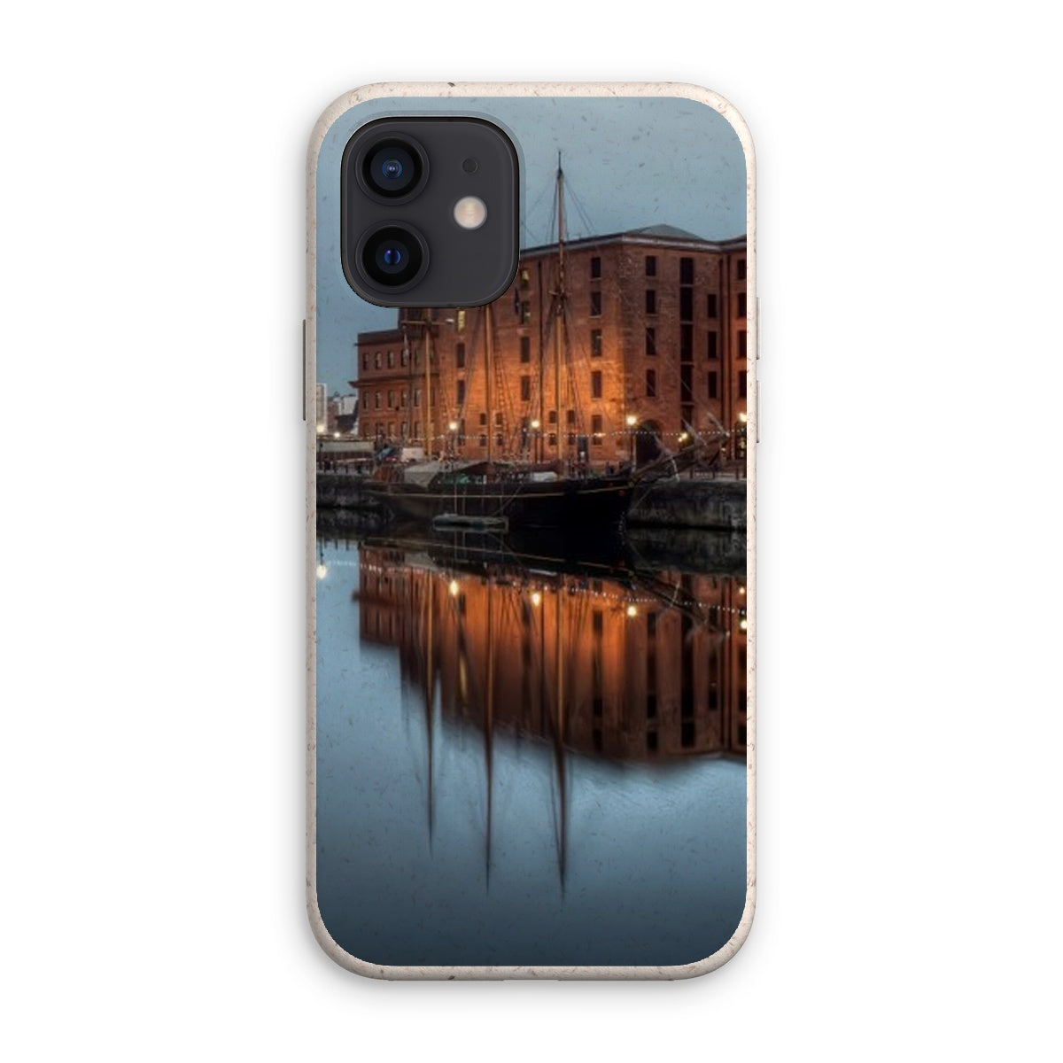 Dusk at Merseyside Maritime Museum Eco Phone Case