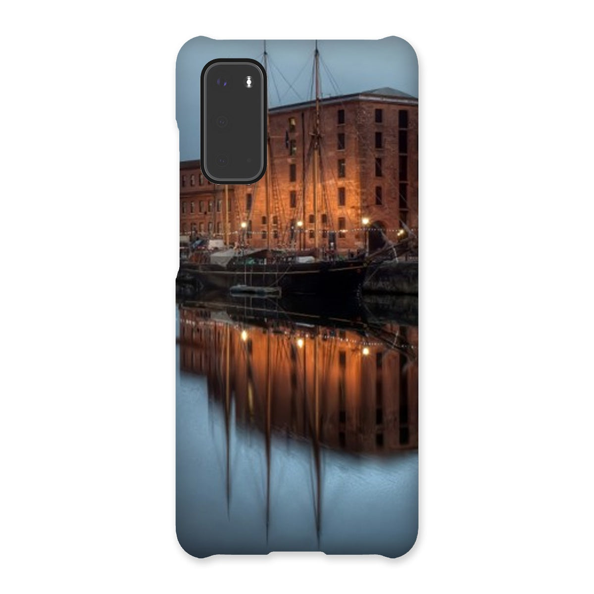 Dusk at Merseyside Maritime Museum Snap Phone Case