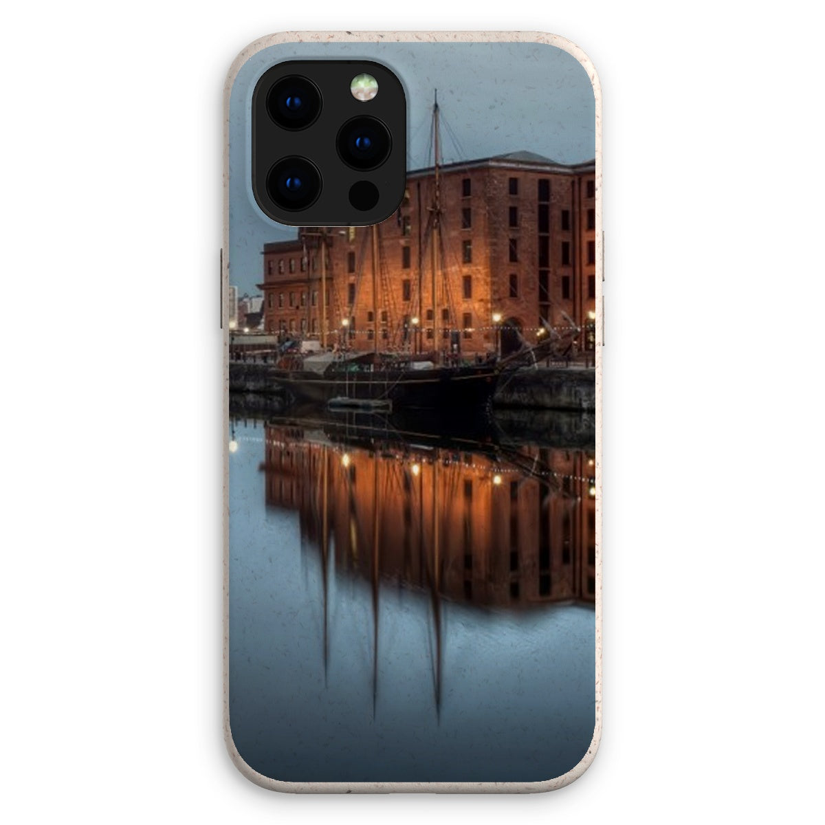 Dusk at Merseyside Maritime Museum Eco Phone Case