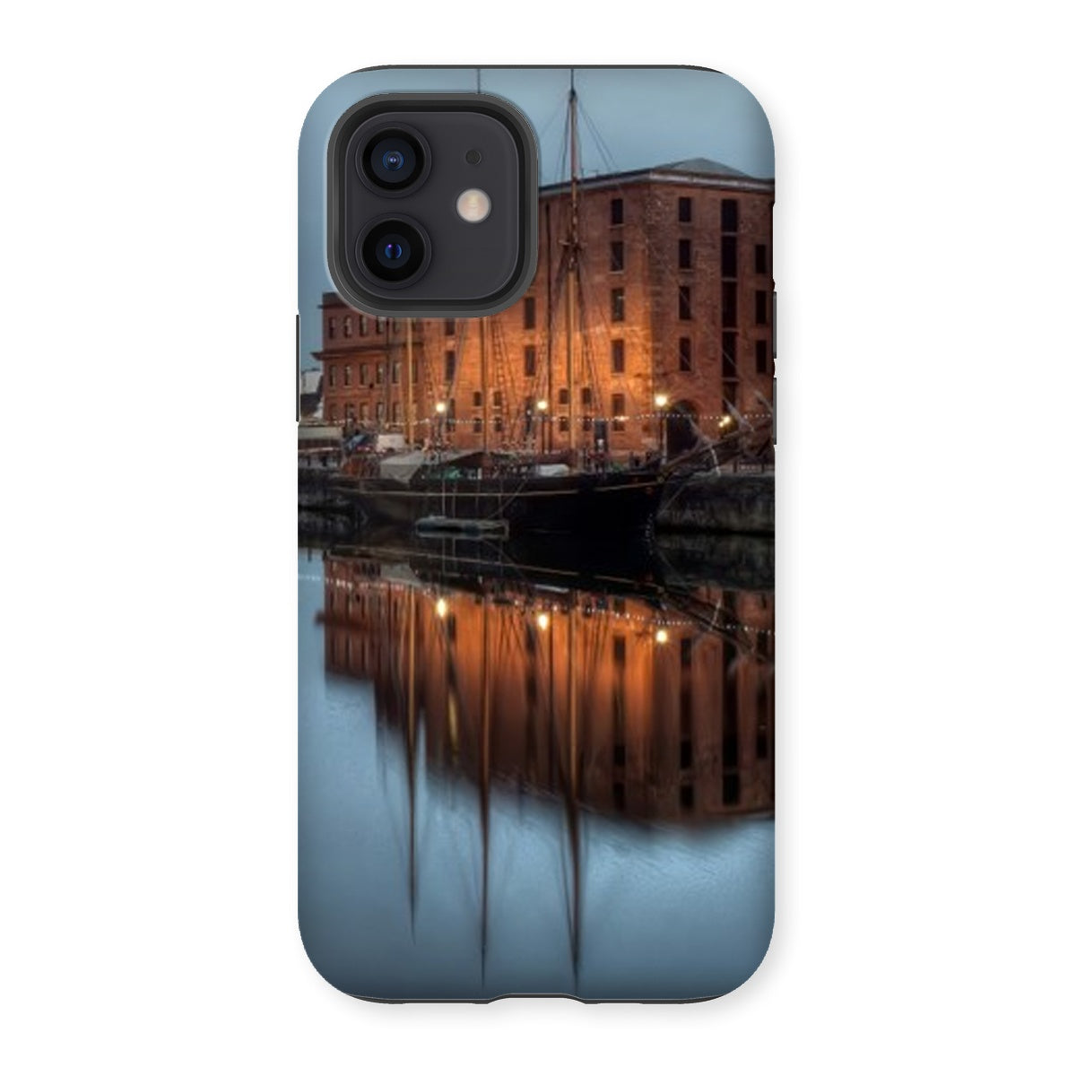 Dusk at Merseyside Maritime Museum Tough Phone Case