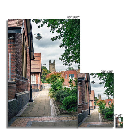 St James' Church from Webberley Lane, Longton Hahnemühle Photo Rag Print