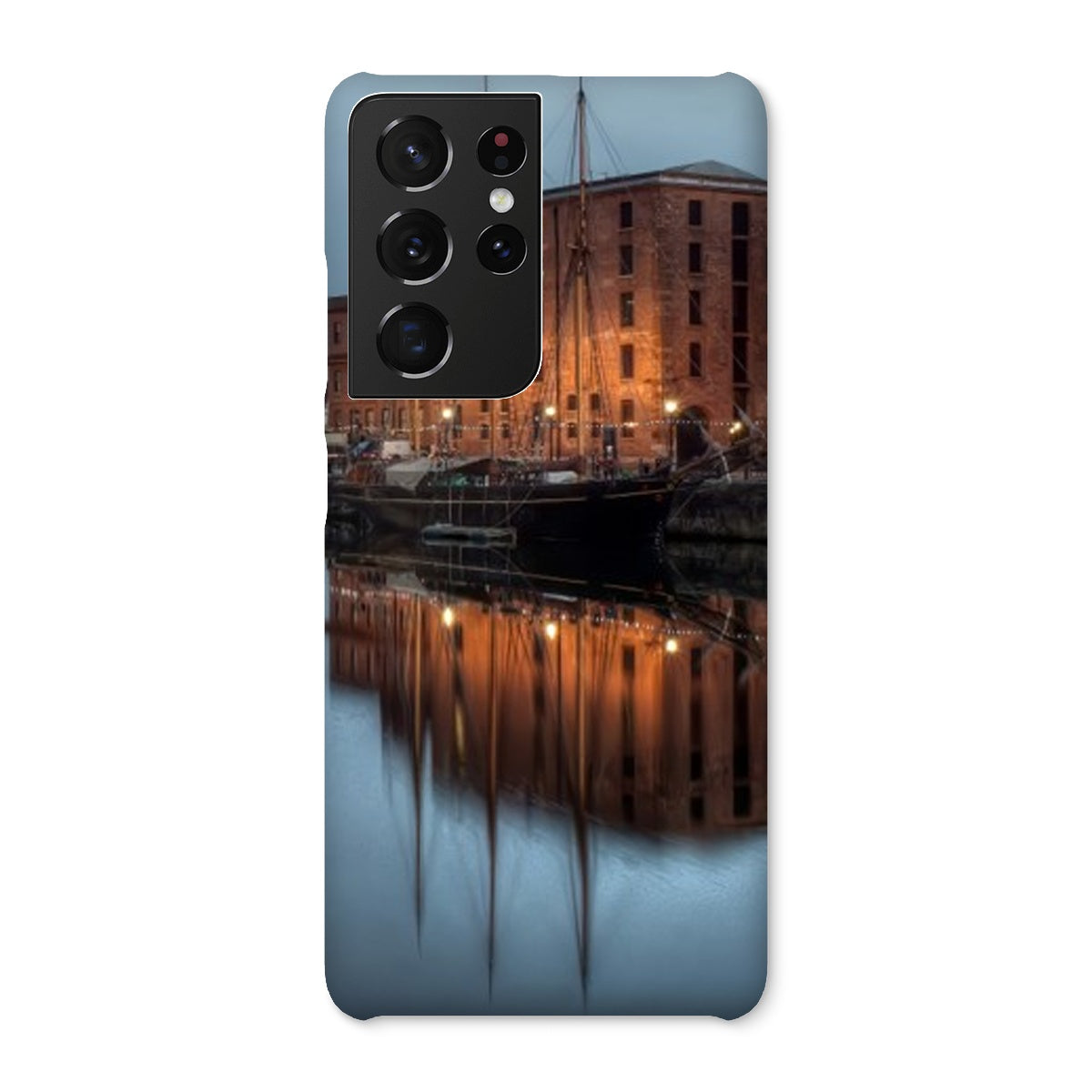 Dusk at Merseyside Maritime Museum Snap Phone Case