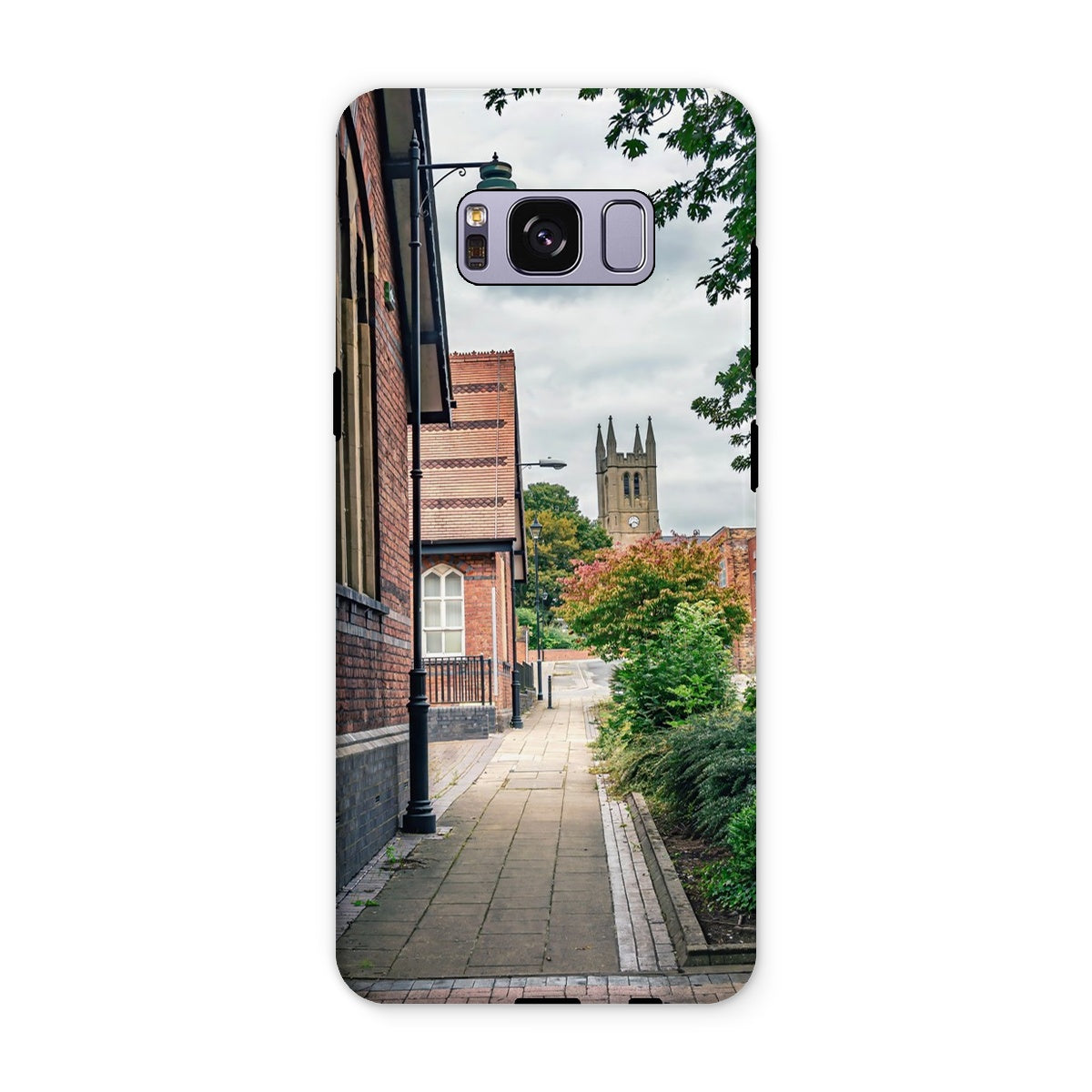 St James' Church from Webberley Lane, Longton Tough Phone Case