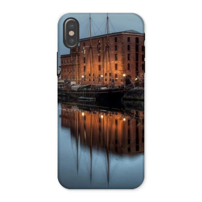 Dusk at Merseyside Maritime Museum Tough Phone Case