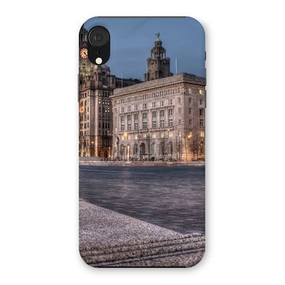 The Liver Buildings: A Liverpool Icon at Twilight Snap Phone Case