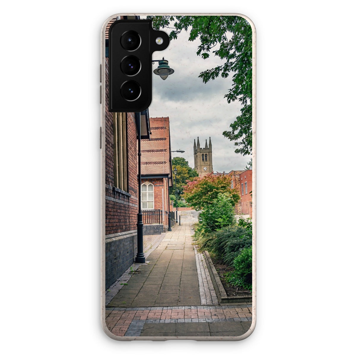 St James' Church from Webberley Lane, Longton Eco Phone Case