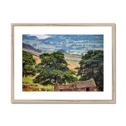 Overlooking Tittesworth Reservoir Framed & Mounted Print