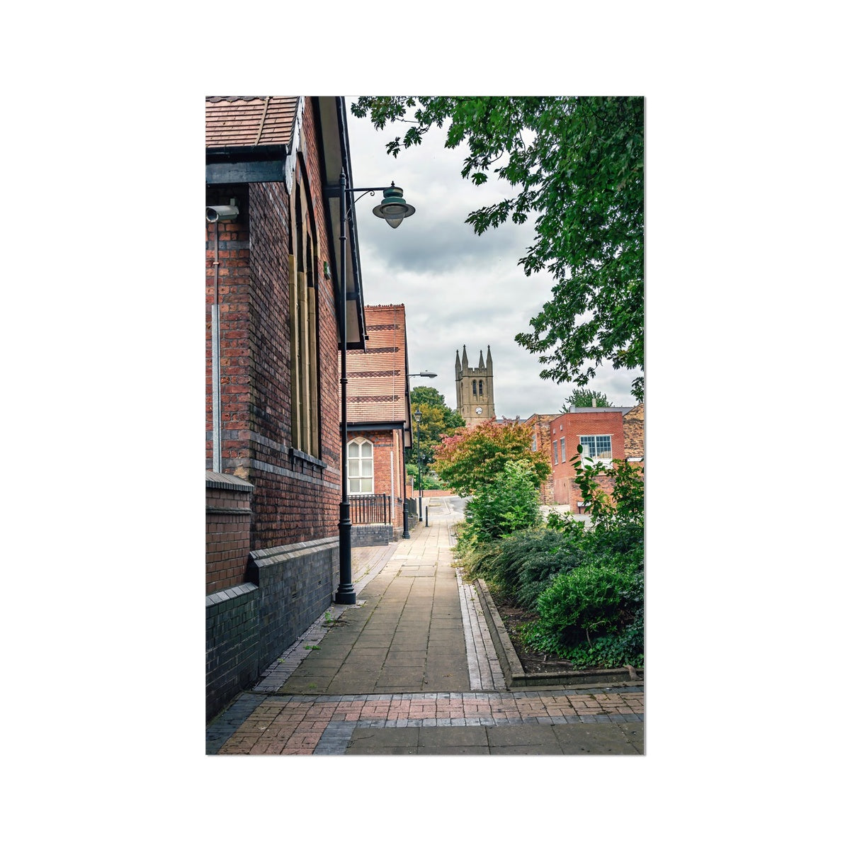 St James' Church from Webberley Lane, Longton Hahnemühle Photo Rag Print