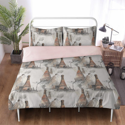 Inspired by Bottle Ovens Bedding Set